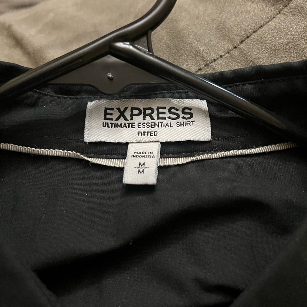 Express Black Ultimate Essential Shirt